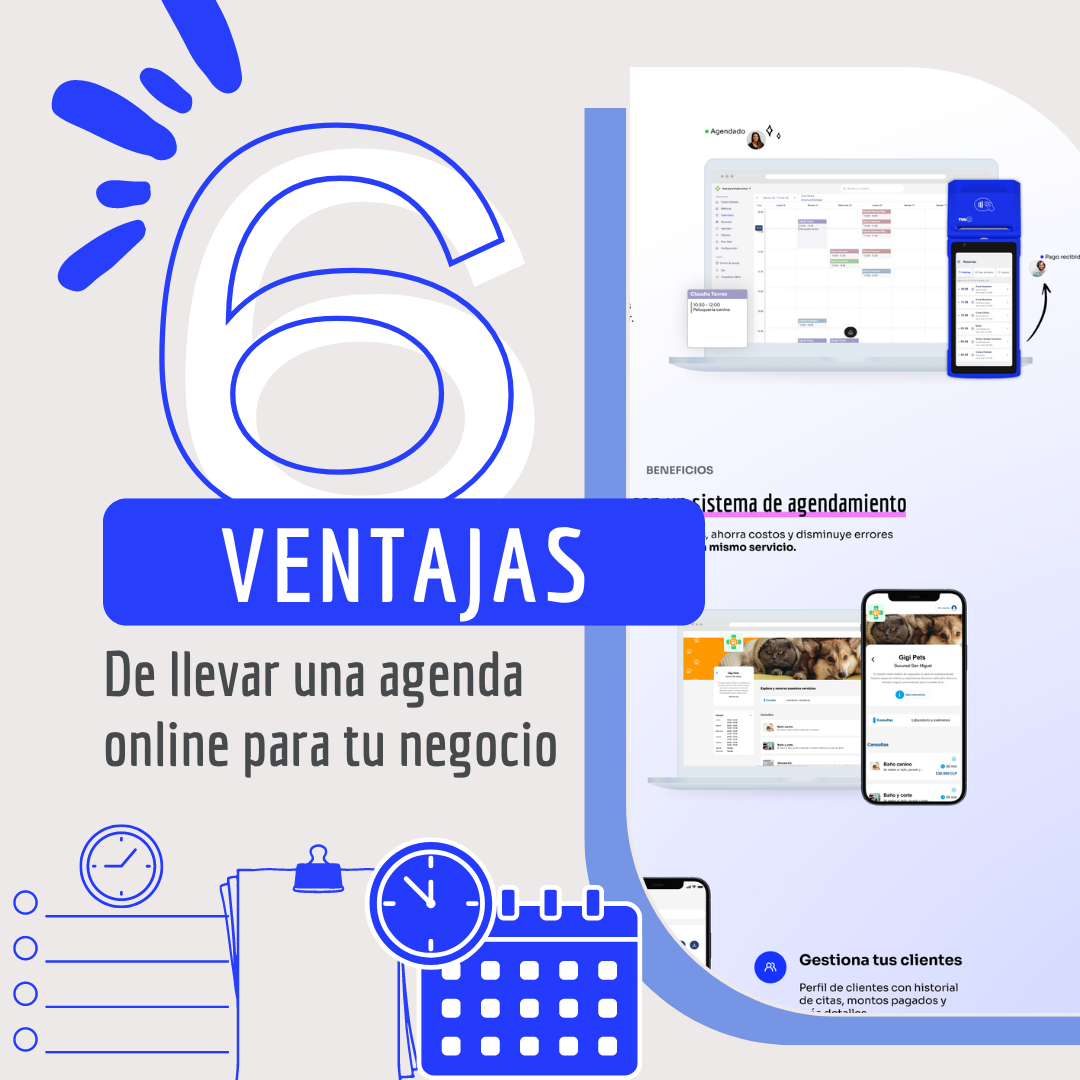 6 ventajas de llevar una agenda online para tu negocio