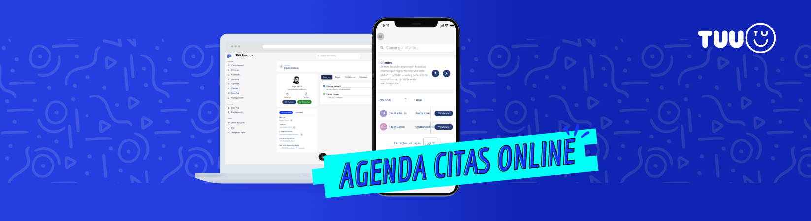 Agenda citas online con TUU Reserva